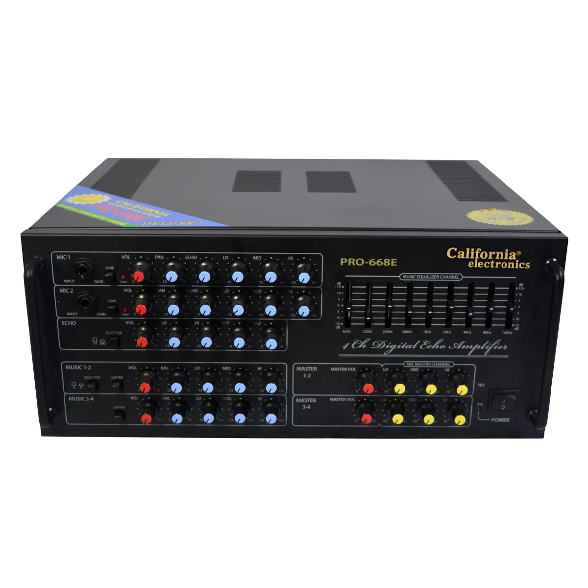 Amply karaoke California Pro 668E