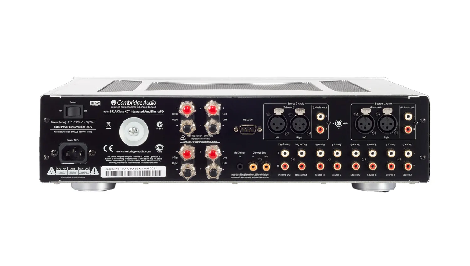 Amply Cambrige Audio Azur 851A