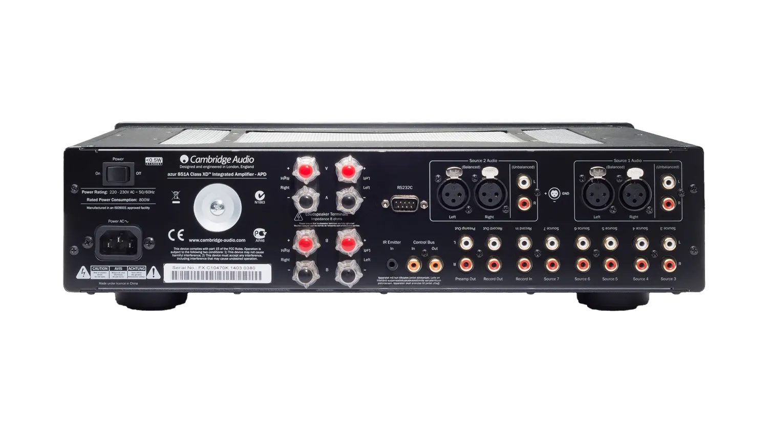 Amply Cambrige Audio Azur 851A