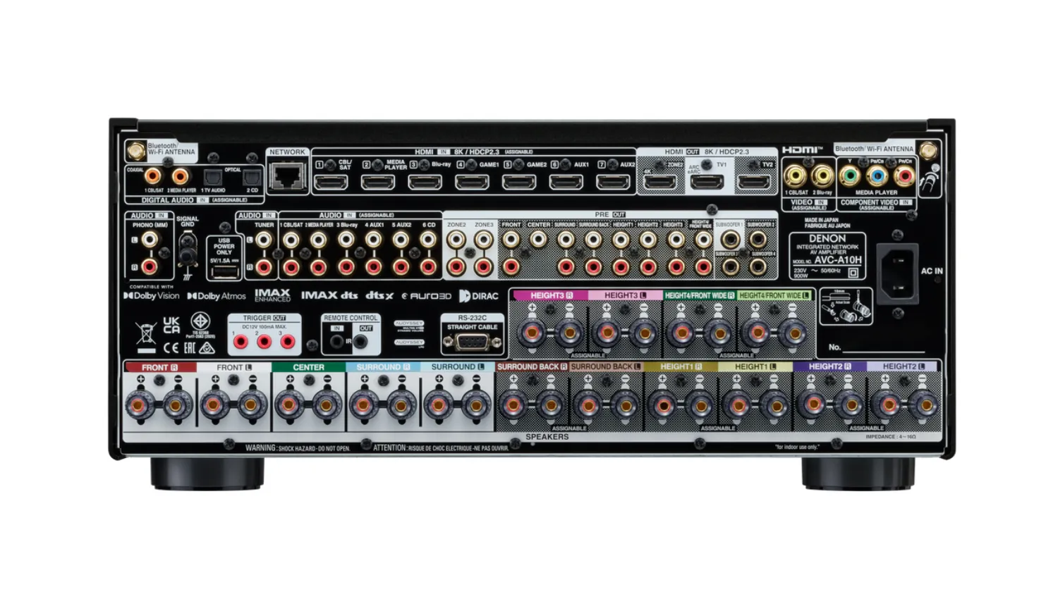 Amply Denon AVC-A10H