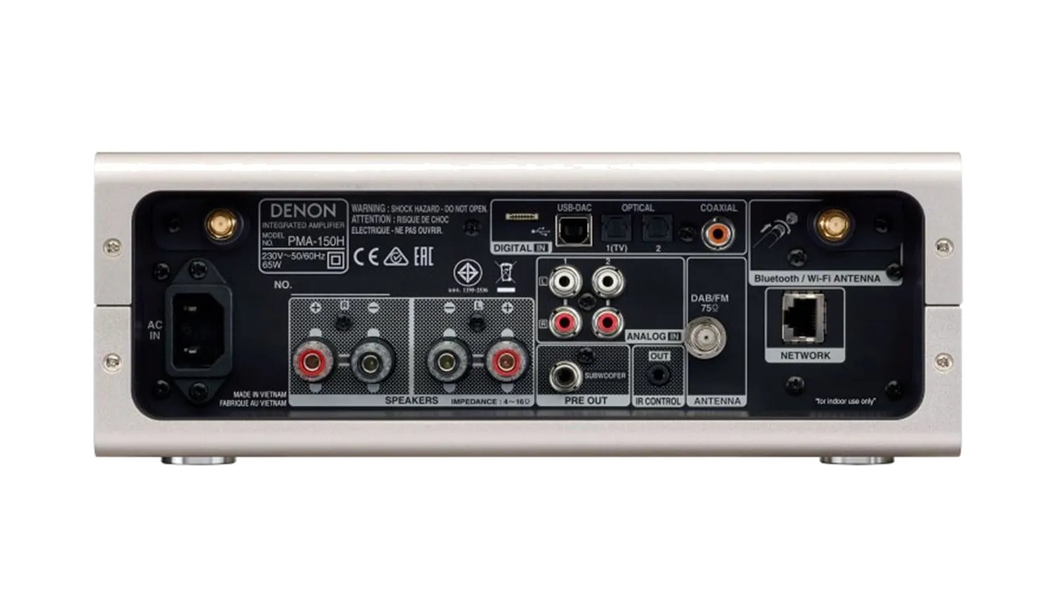 mặt sau Amply Denon PMA-150H