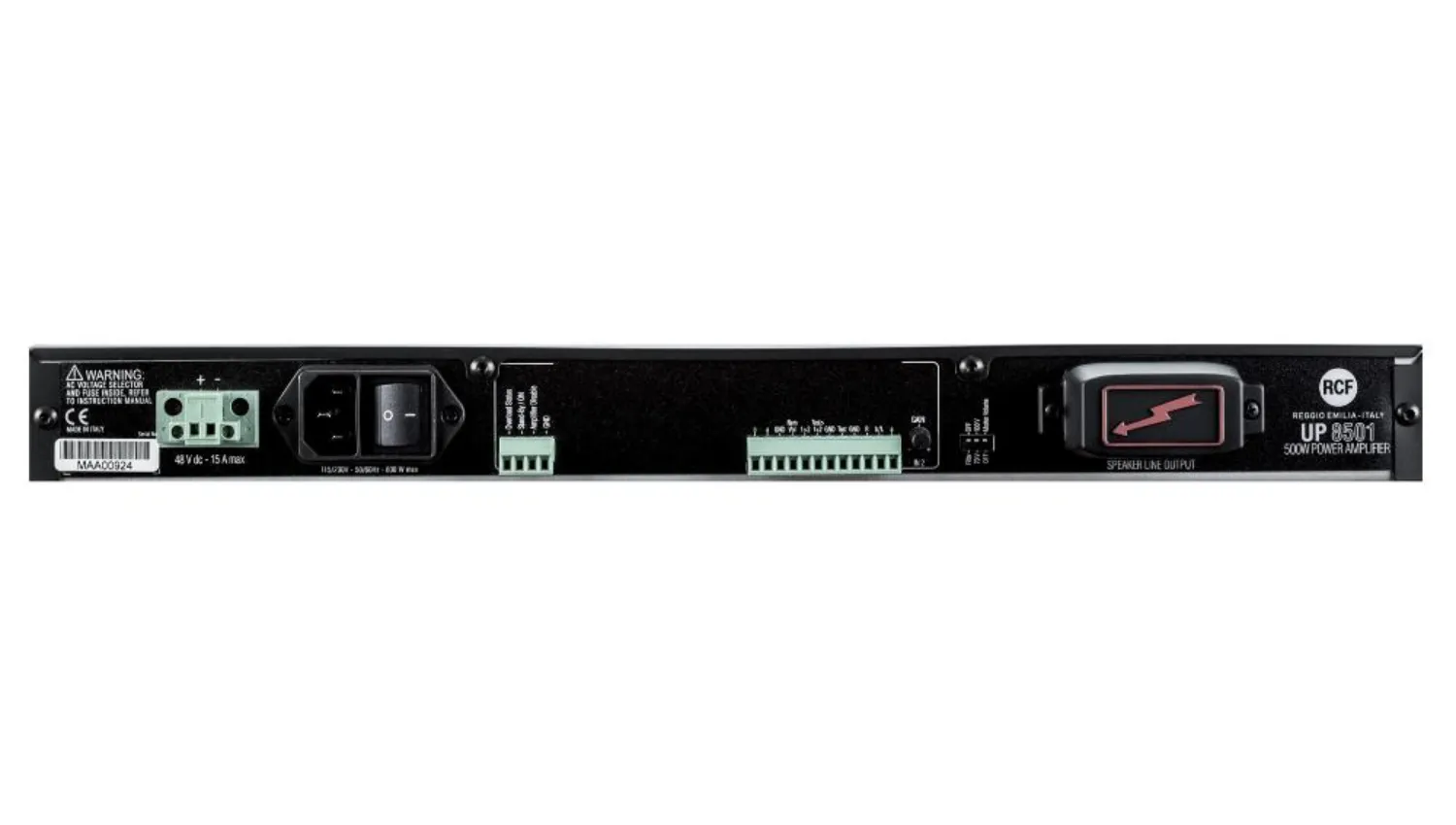 Amply đơn kênh RCF UP 8501