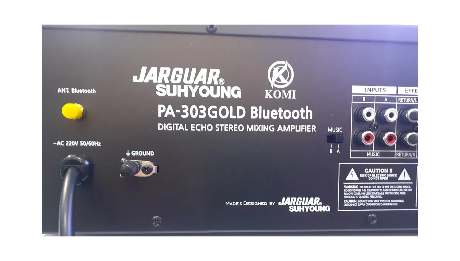 Amply Jarguar 303 Gold Bluetooth