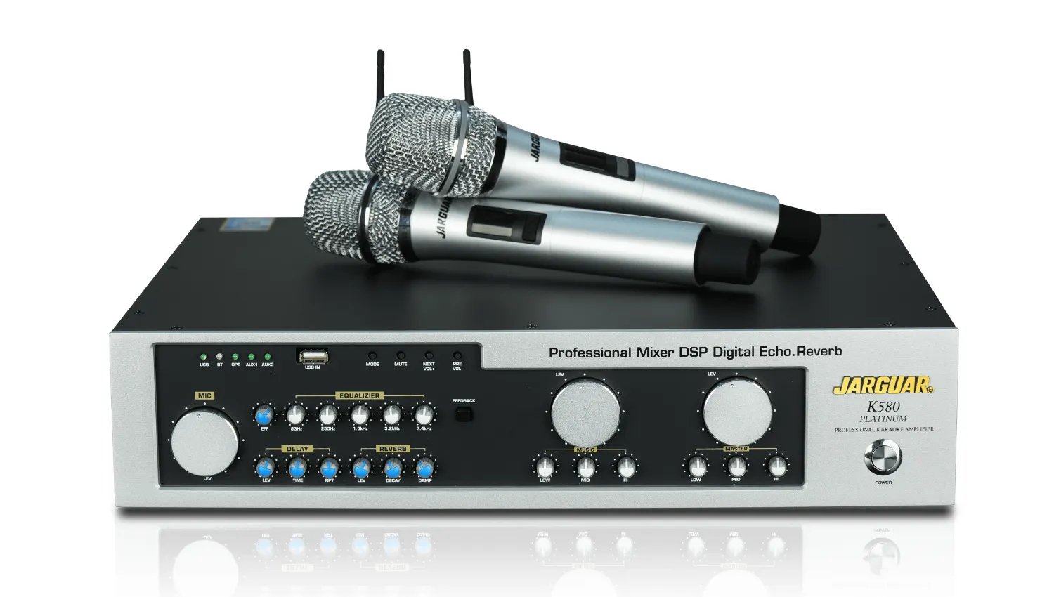 Amply Tích Hợp 3 In 1 Jarguar K580 Platinum
