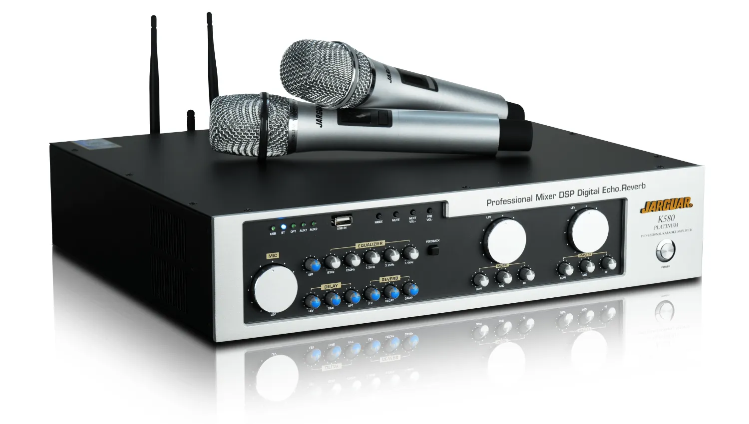 Amply Tích Hợp 3 In 1 Jarguar K580 Platinum