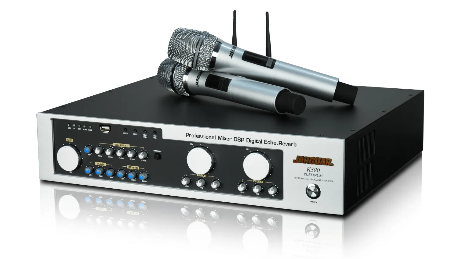 Amply Tích Hợp 3 In 1 Jarguar K580 Platinum