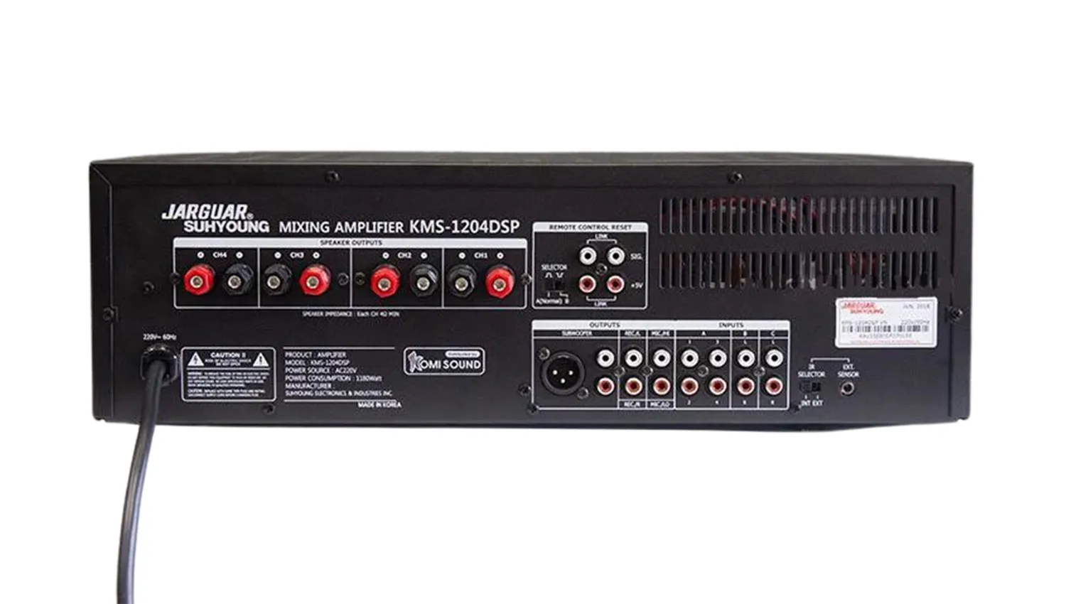 Amply Jarguar Suhyoung KMS-1204 DSP