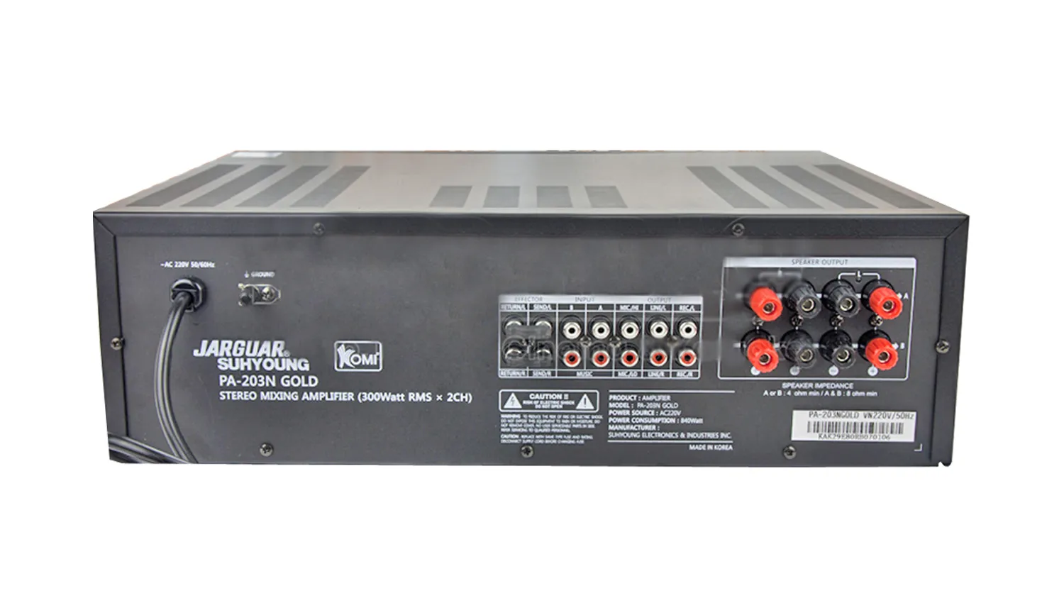 Ampli Jarguar Suhyoung PA 203N Gold
