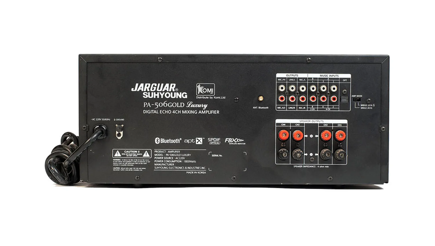 Amply Jarguar Suhyoung PA-506 Gold Luxury