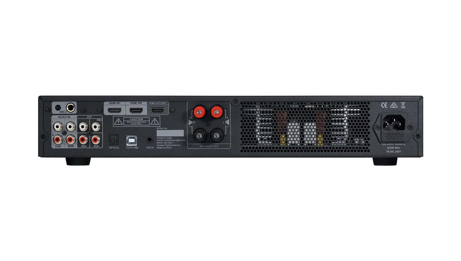 Amply JBL Beyond 1 mặt sau