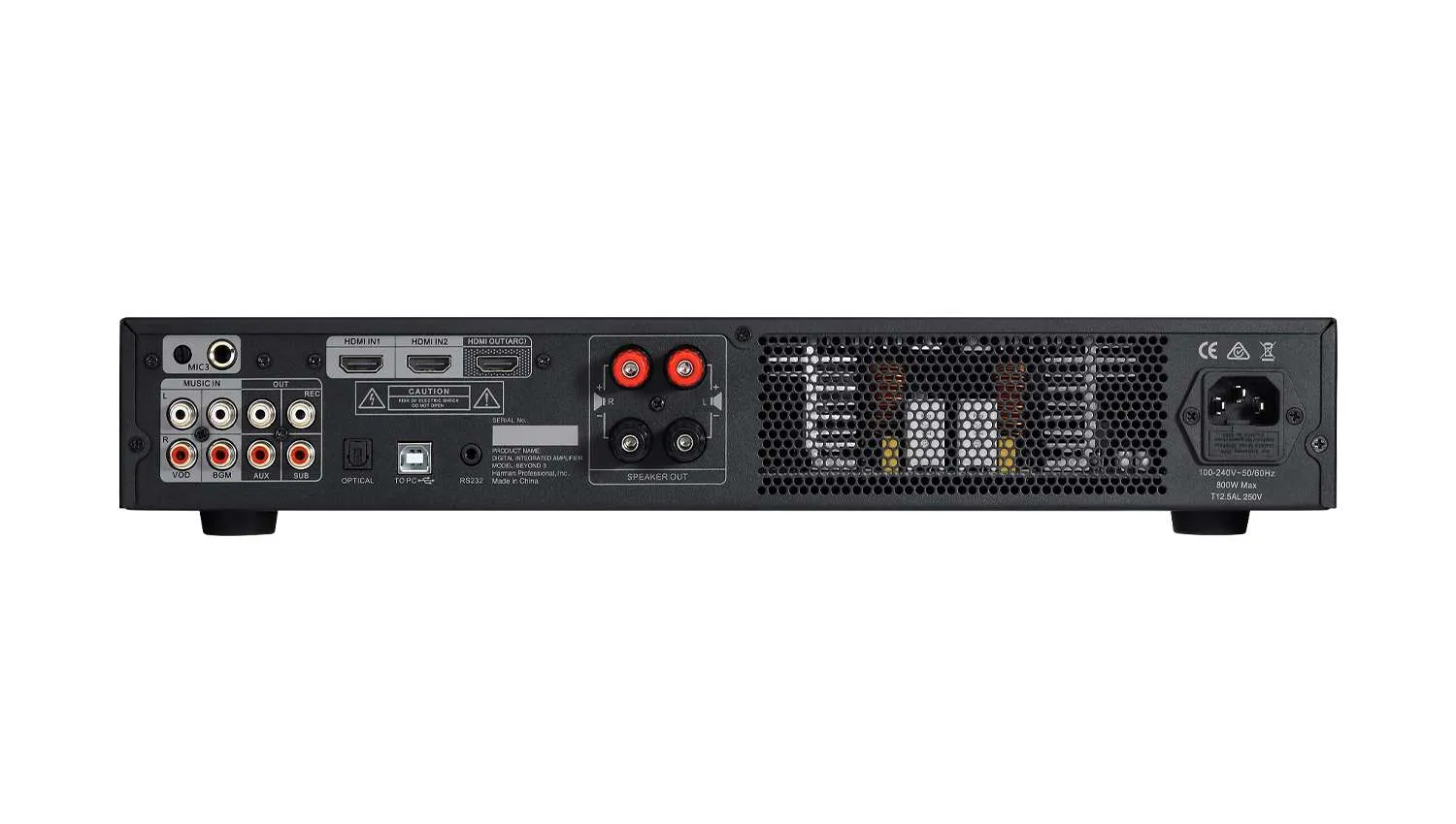 Amply JBL Beyond 3 mặt sau