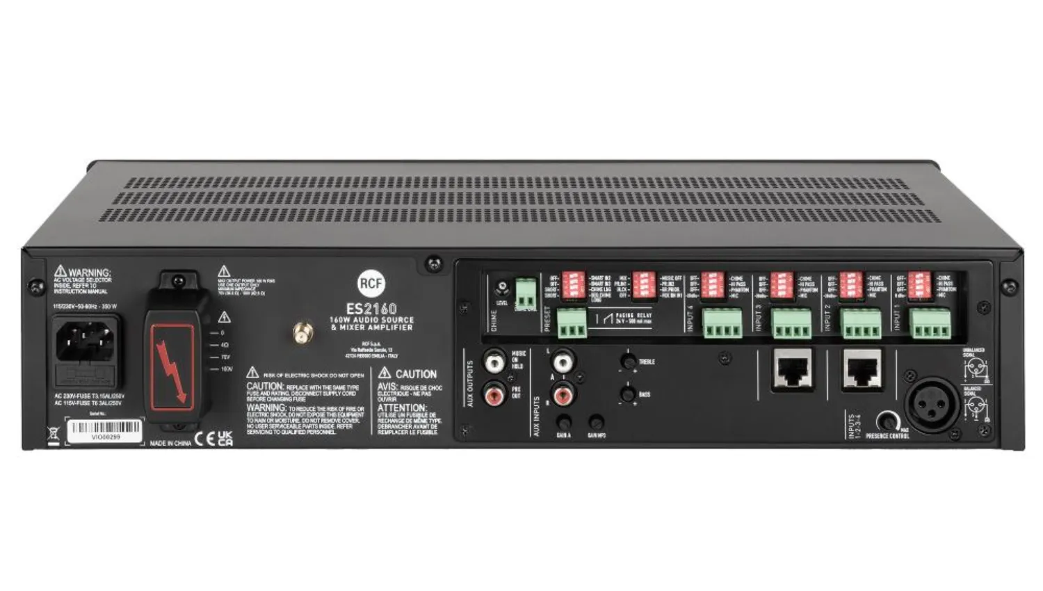 Amply liền mixer RCF ES 2160