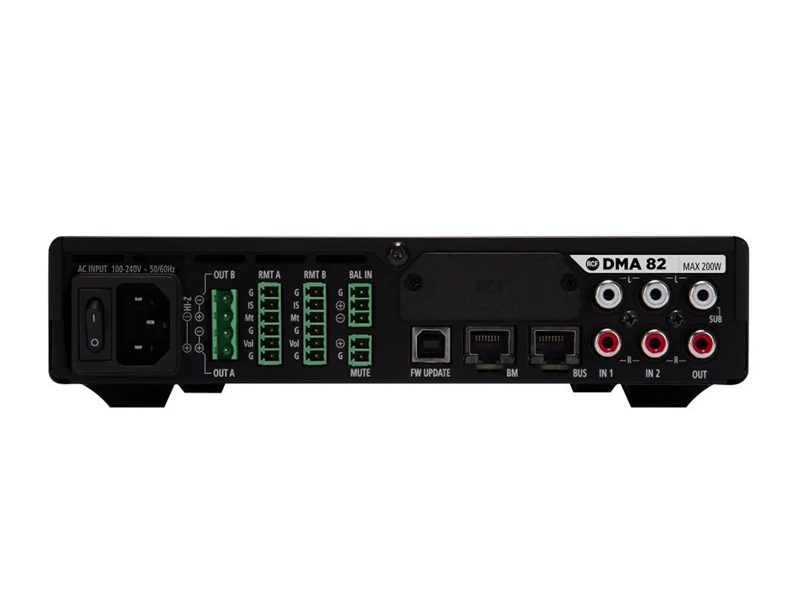 Amply liền Mixer số 2 k&ecirc;nh RCF DMA 82