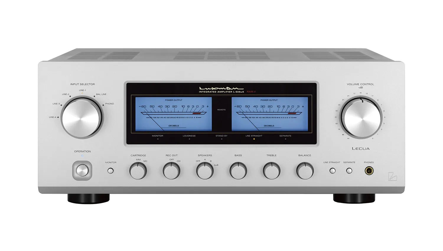 Amply Luxman L505UX II (Japan) - Hình 1