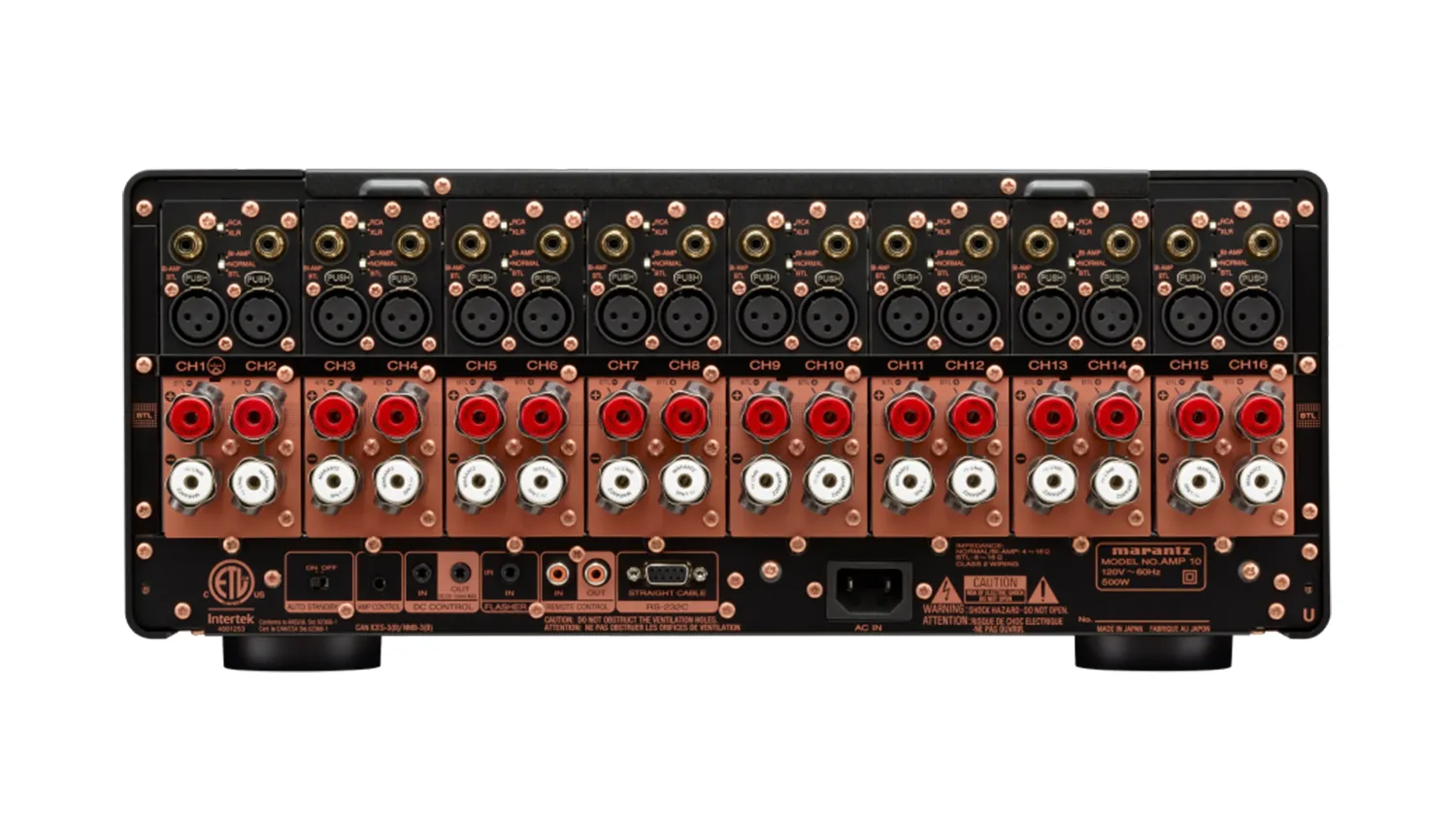 mặt sau Amply Marantz AMP 10