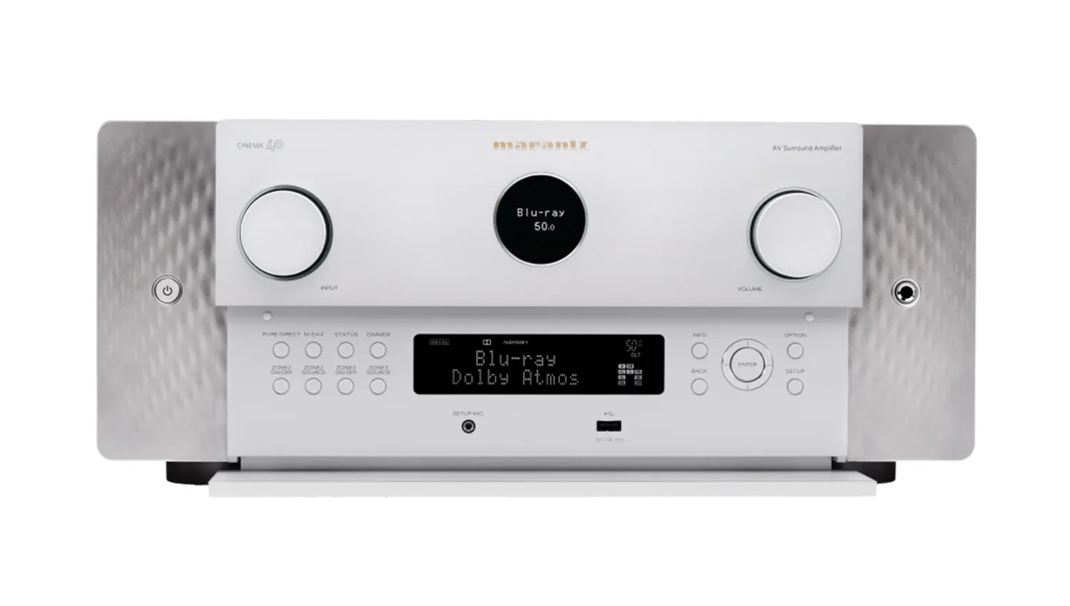 Amply xem phim Marantz Cinema 40 màu bạc