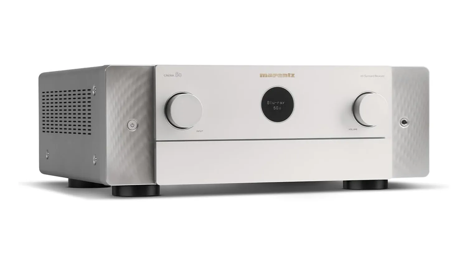 mặt trước Amply Marantz Cinema 50 màu bạc