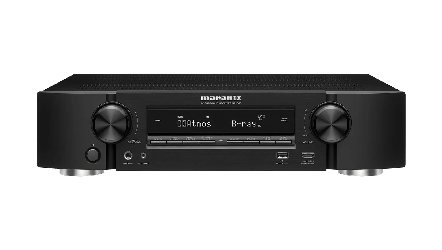 Amply Marantz NR1608 màu đen