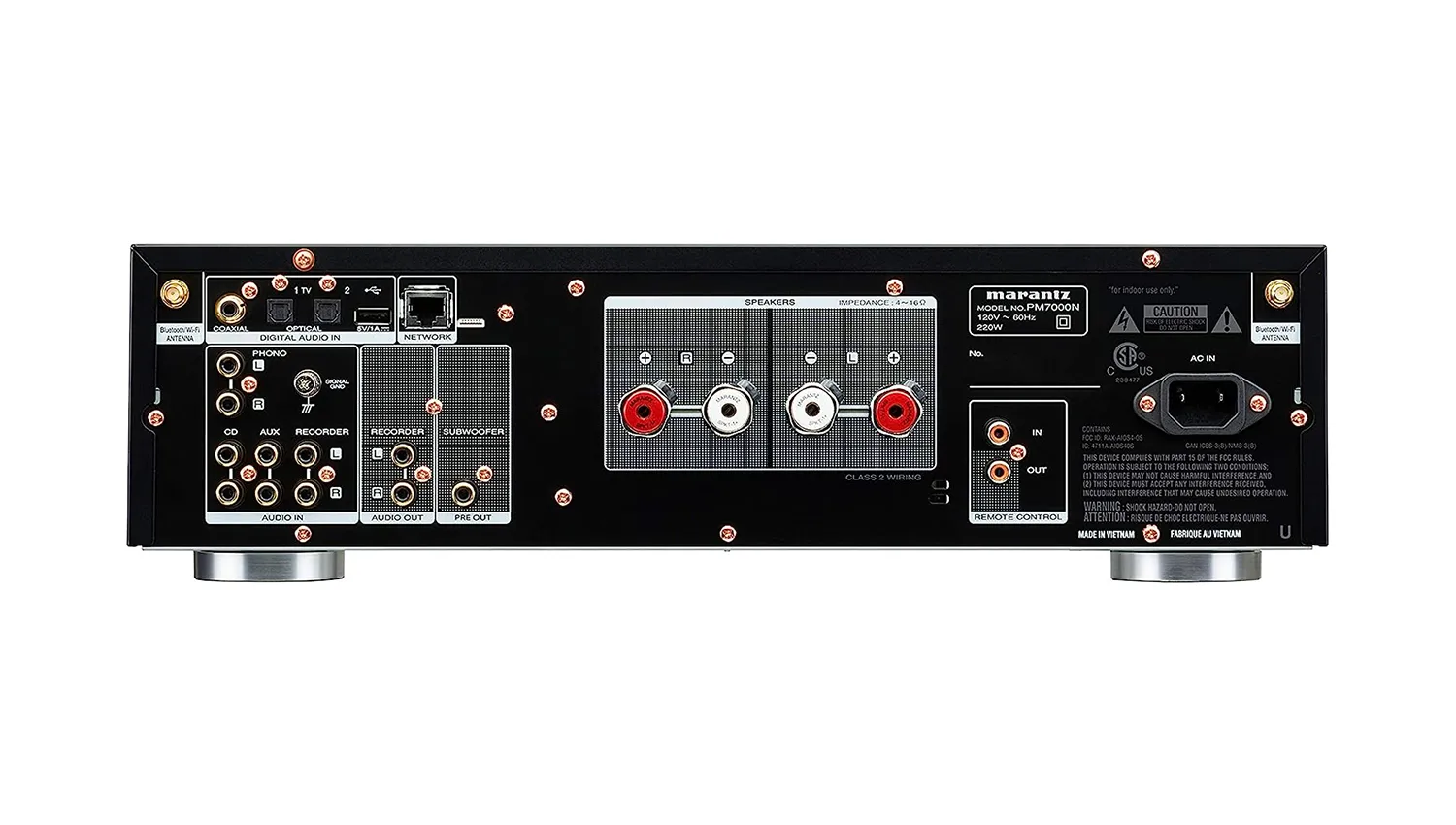 mặt sau Amply Marantz PM7000N