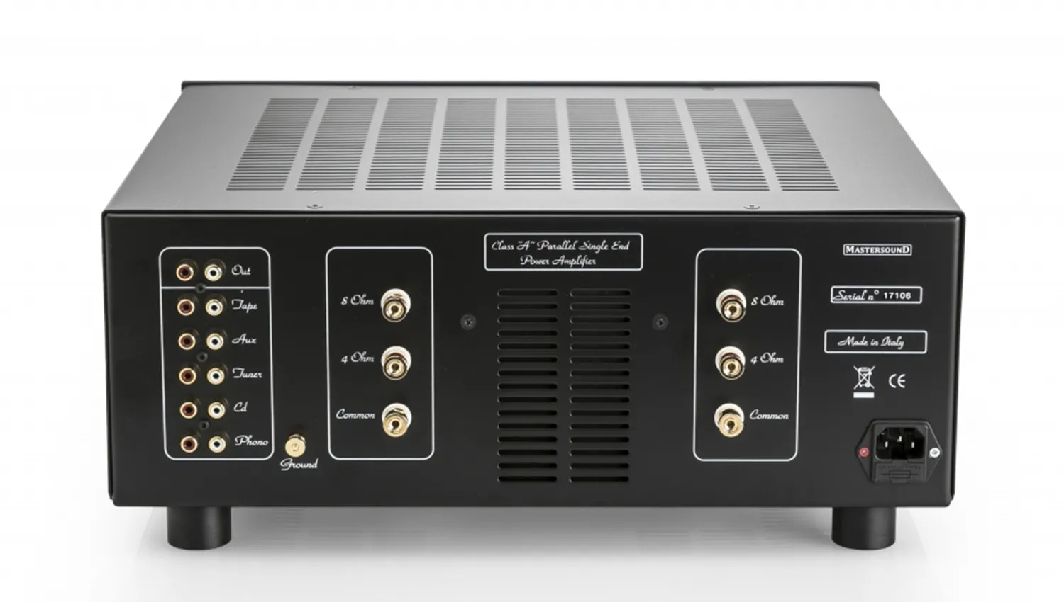 mặt sau Amply Mastersound Box