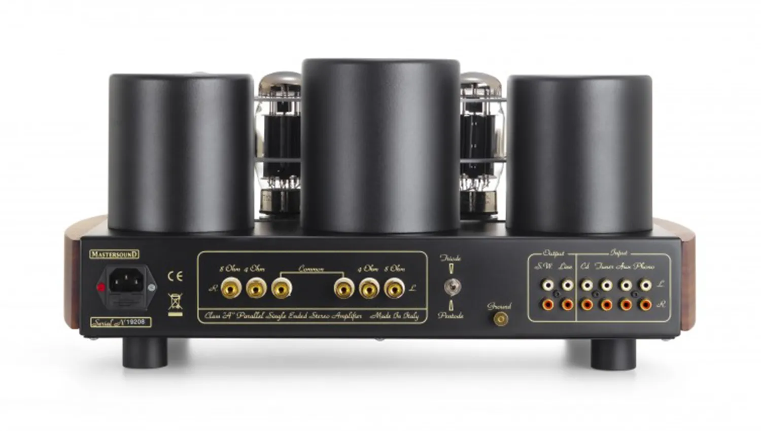 mặt sau Amply Mastersound Duetrenta