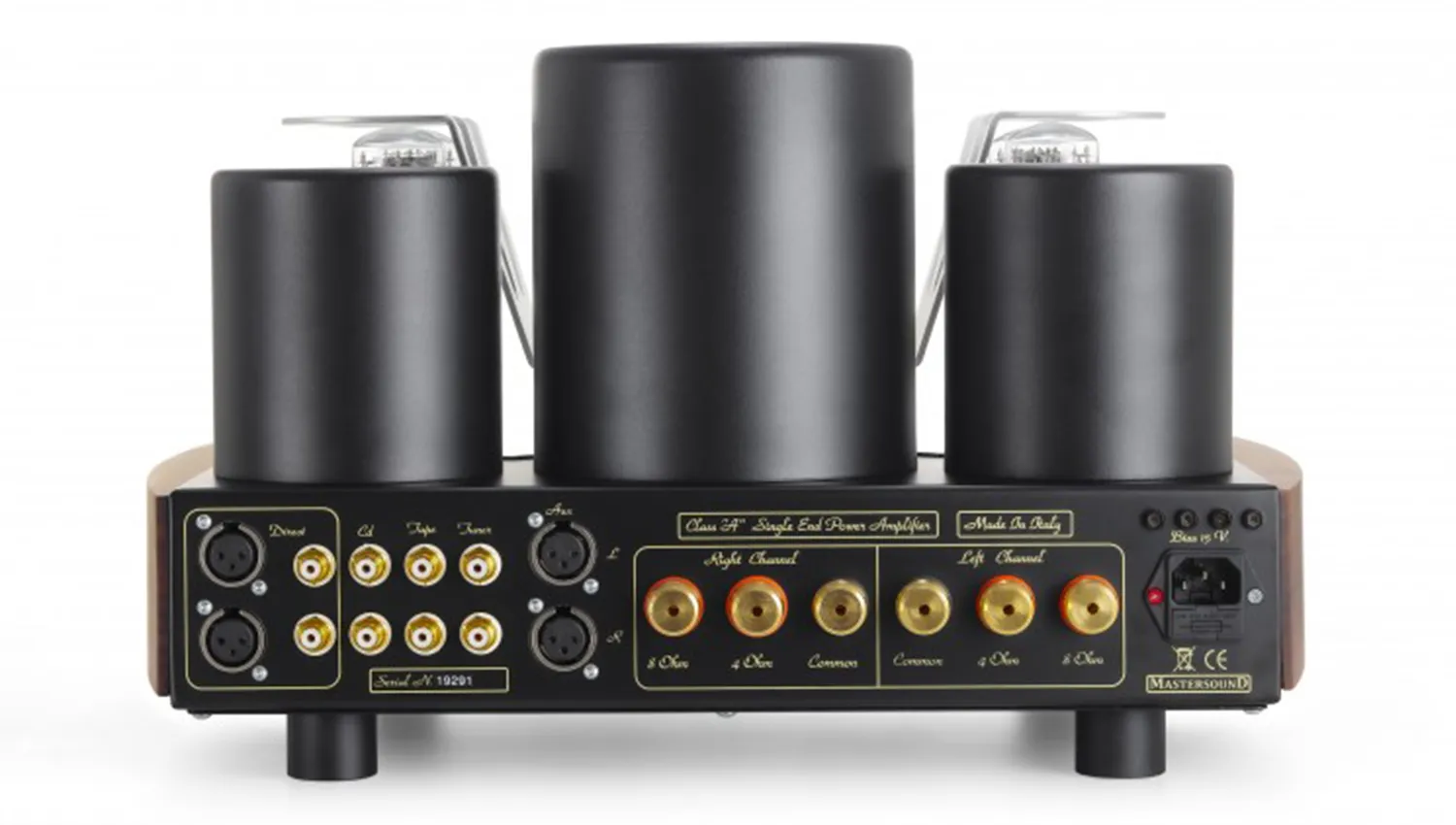 mặt sau Amply Mastersound Evo 300B