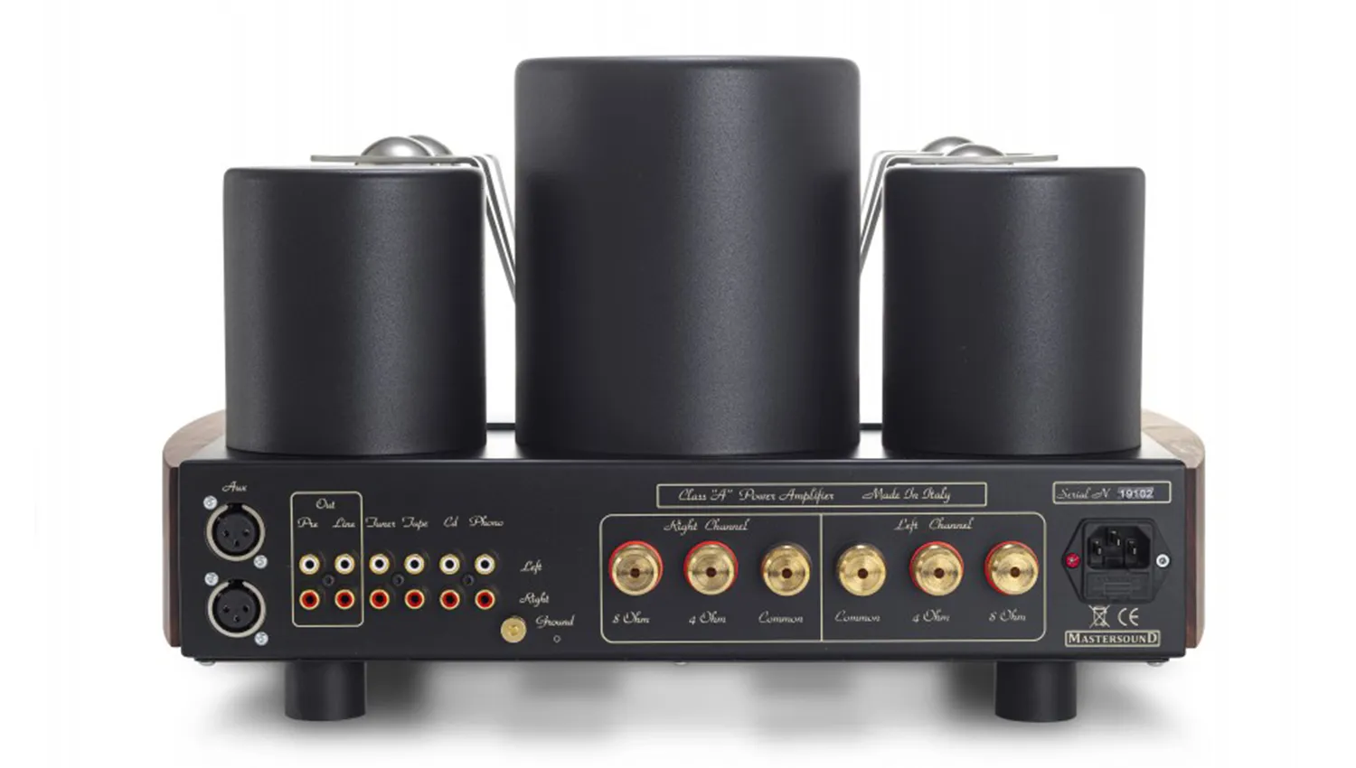 mặt sau Amply Mastersound Gemini