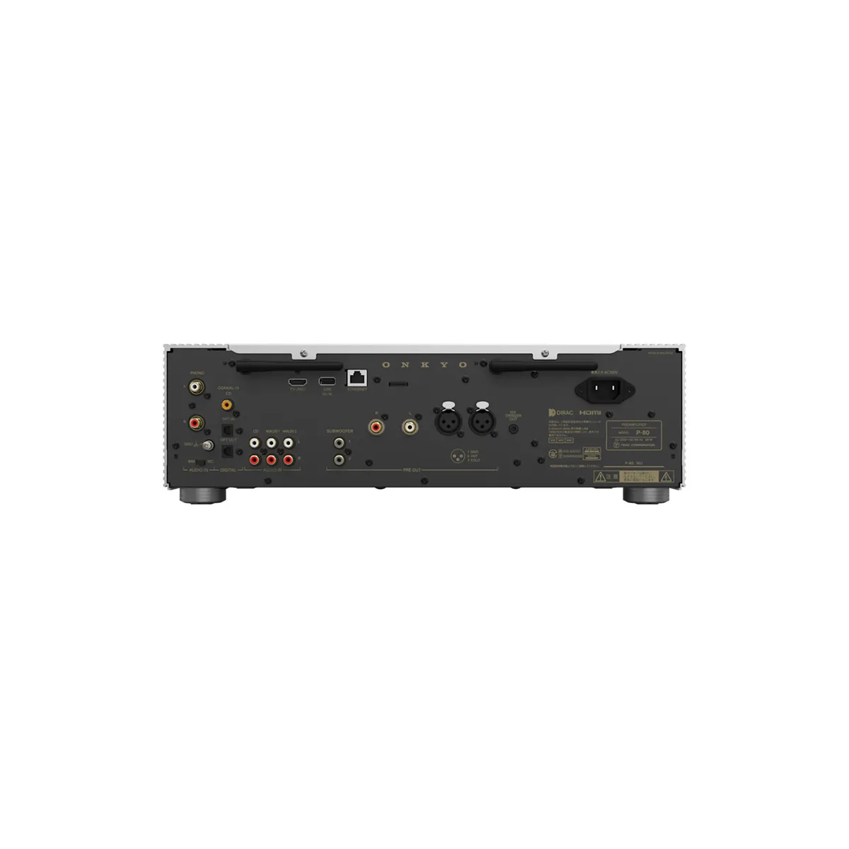 Amply Onkyo P-80 (Network Preamplifier) - Hình 1