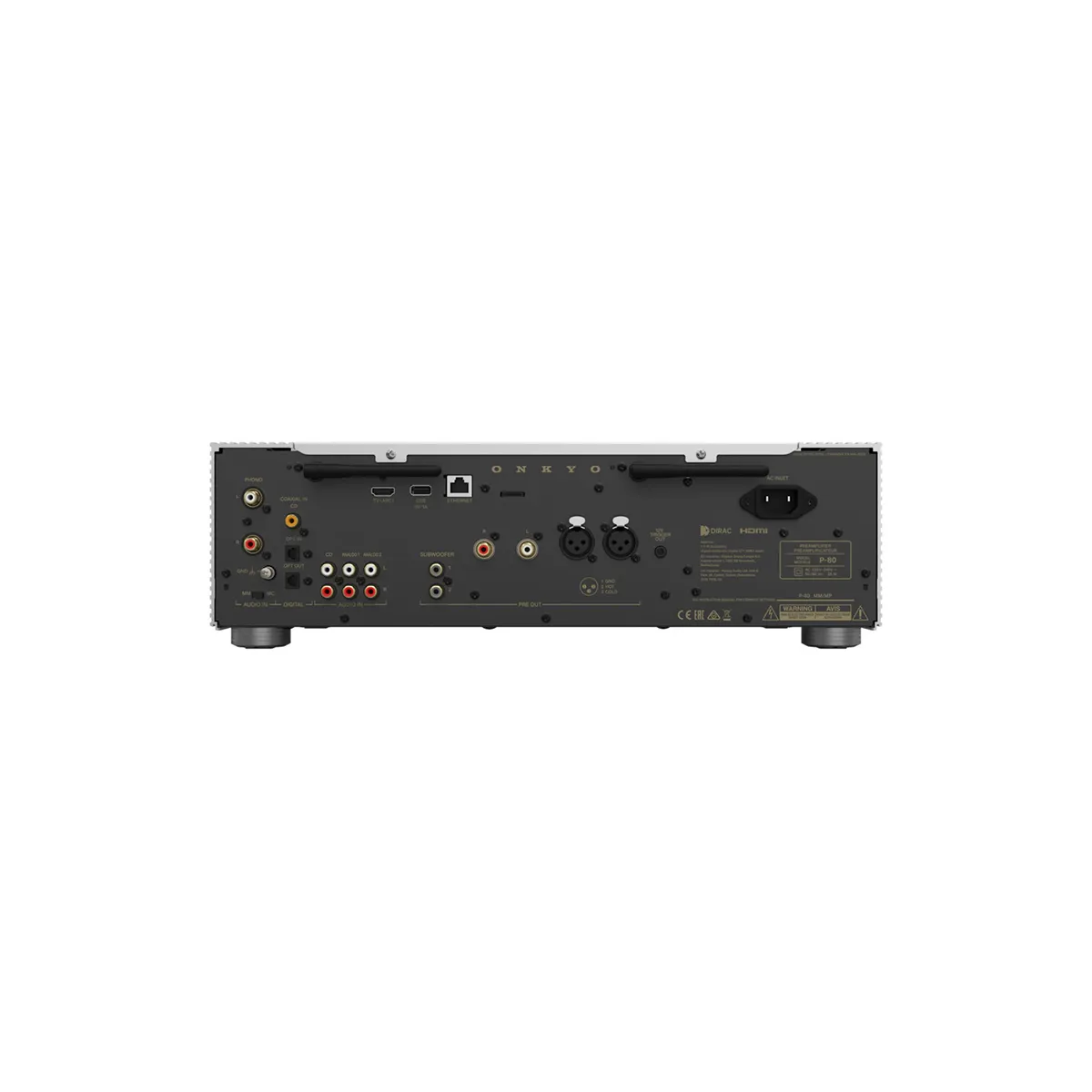 Amply Onkyo P-80 (Network Preamplifier) - Hình 1