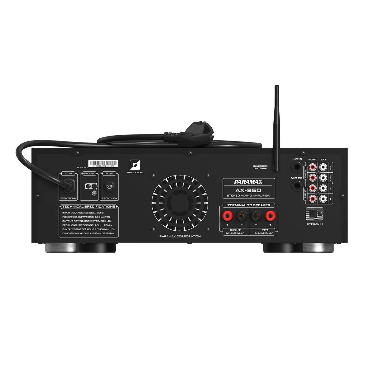 Amply Paramax AX-850