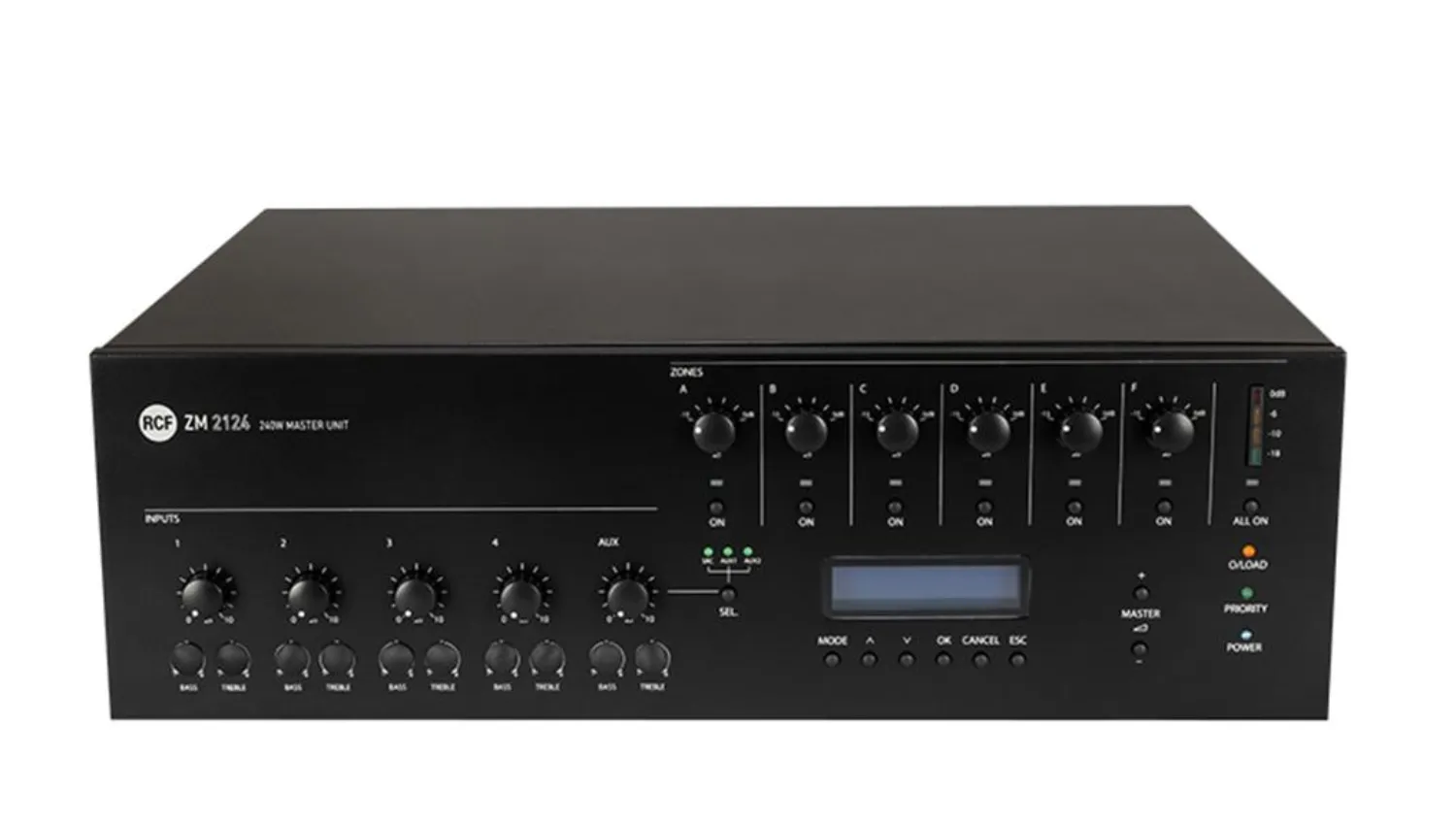 Amply Phân 6 Vùng RCF ZM 2124 RCF