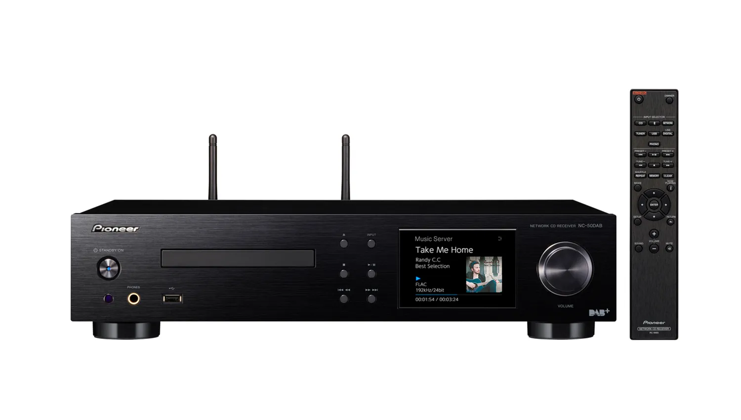Amply Pioneer NC-50DAB màu đen