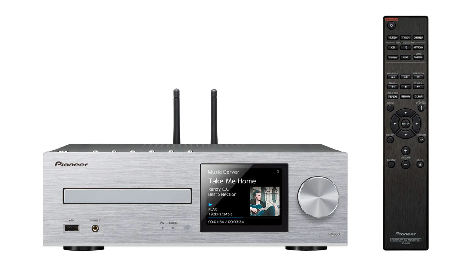 Amply Pioneer XC-HM86D silver