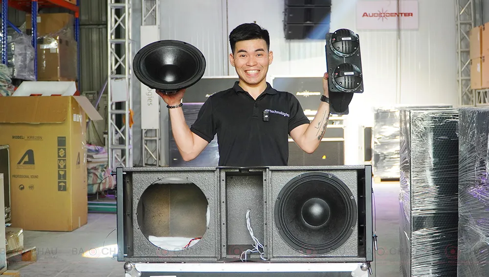 Loa Sub Hơi Kép Bass 50cm Array Actpro KR628N