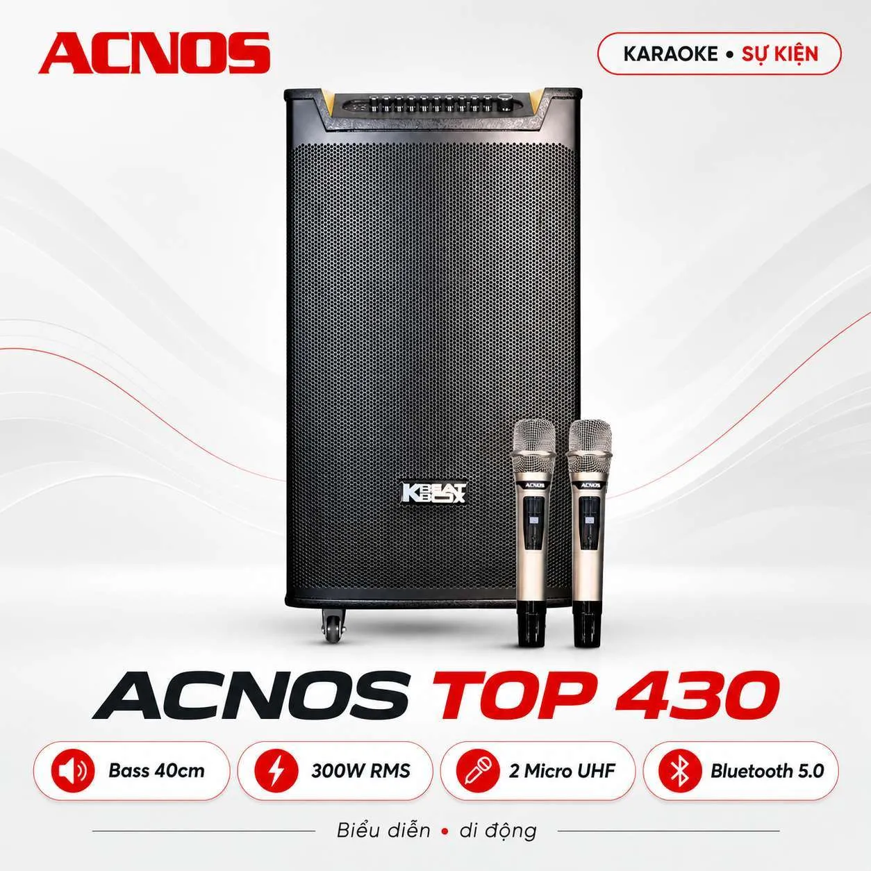 Loa Kéo Acnos TOP 430