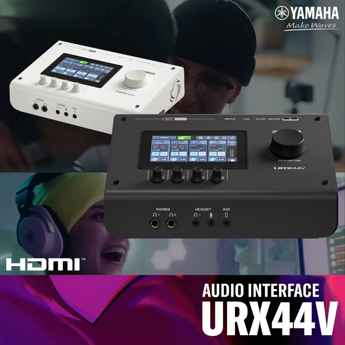 Audio Interface Yamaha URX44V