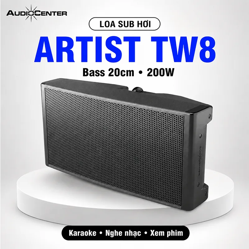 Loa sub hơi Audiocenter Artist TW8