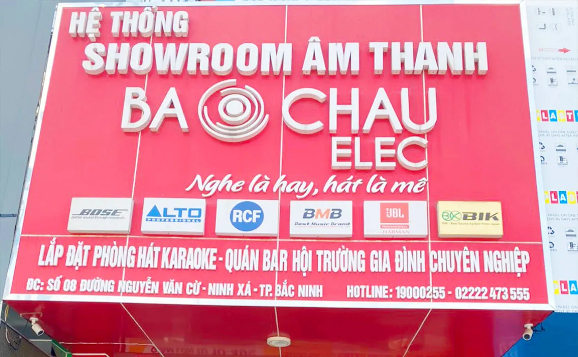 Giới thiệu Showroom Âm Thanh Bảo Châu Elec Bắc Ninh