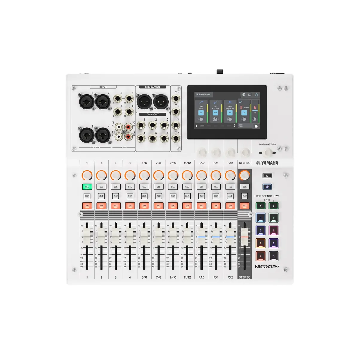 Mixer Yamaha MGX12V