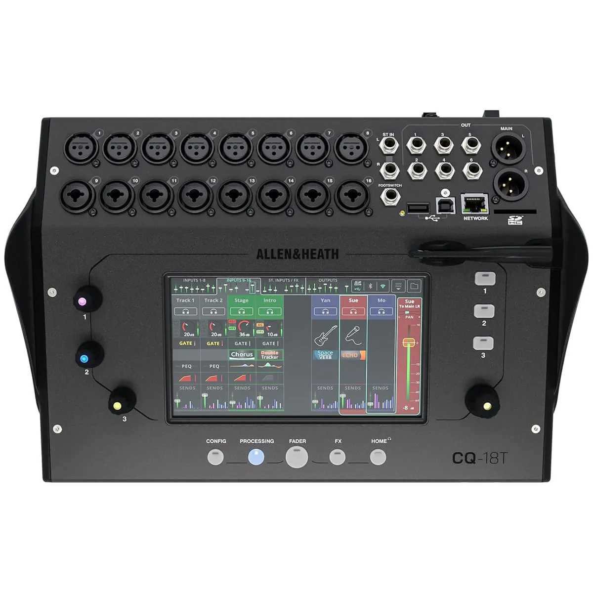 B&agrave;n Mixer Allen & Heath CQ-18T