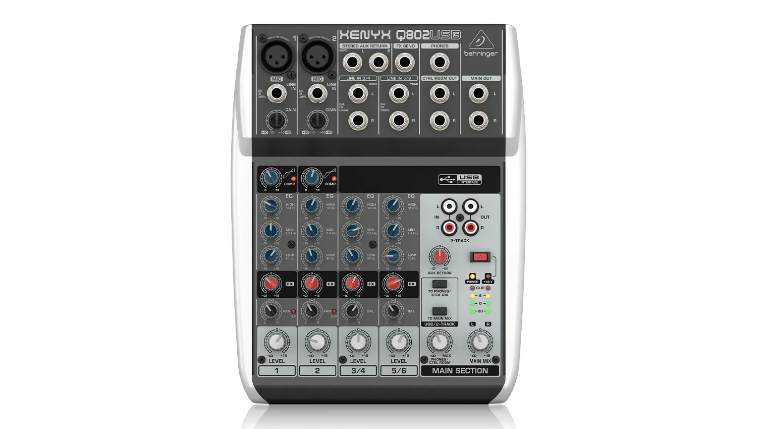 Bàn mixer Behringer Xenyx Q802USB