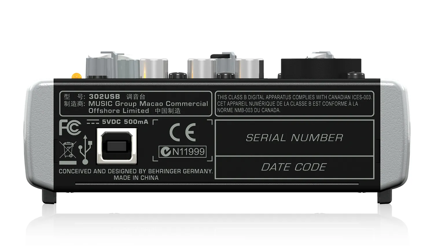 Bàn mixer Behringer Xenyx 302USB