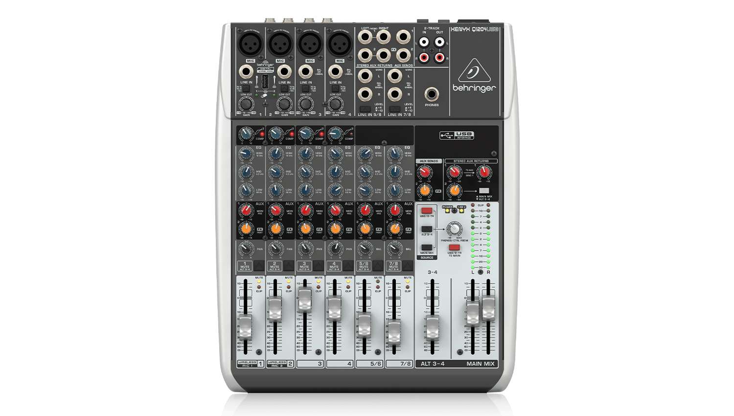 Bàn mixer Behringer Xenyx Q1204USB
