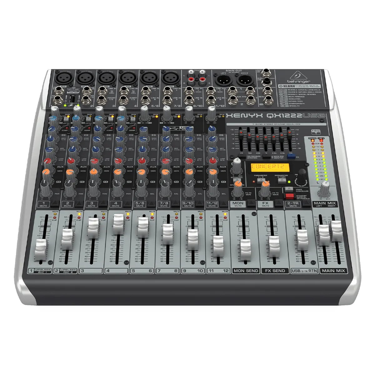 Bàn mixer Behringer Xenyx QX1222USB