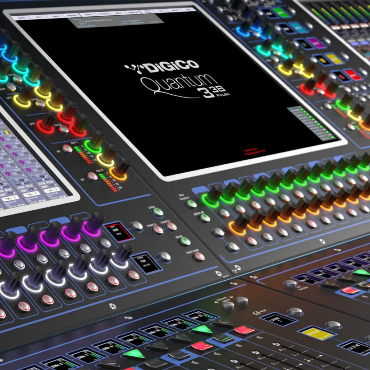 Bàn Mixer DiGiCo Quantum 338 Pulse