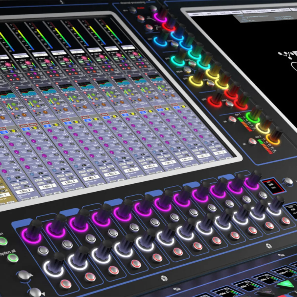 Bàn Mixer DiGiCo Quantum 338 Pulse