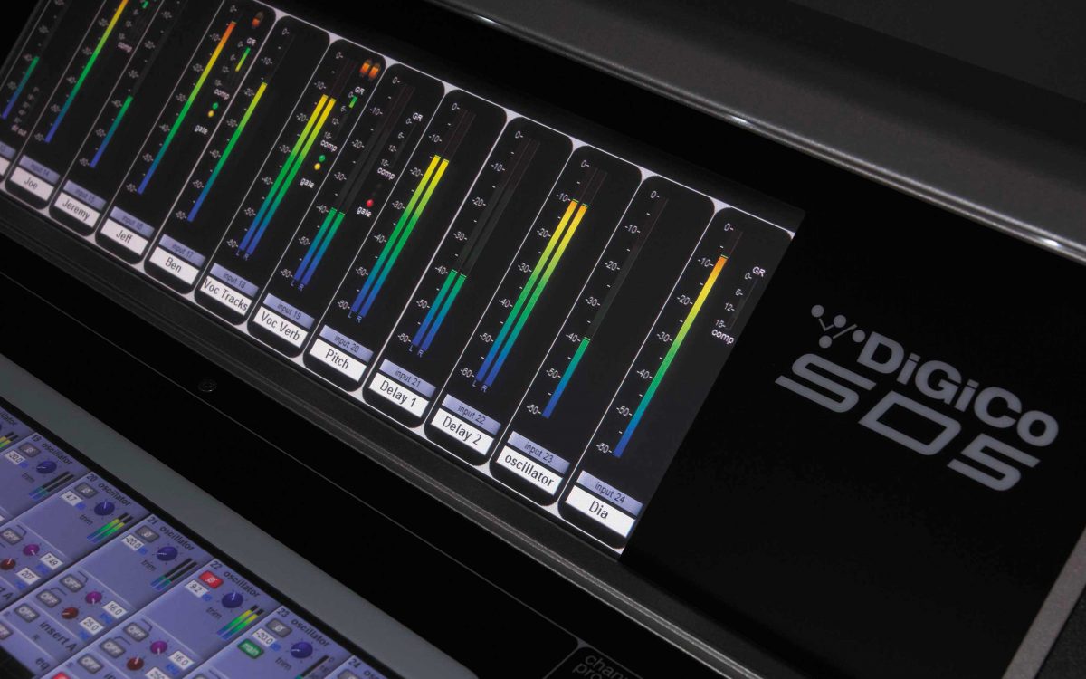 B&agrave;n mixer Digico SD5CS