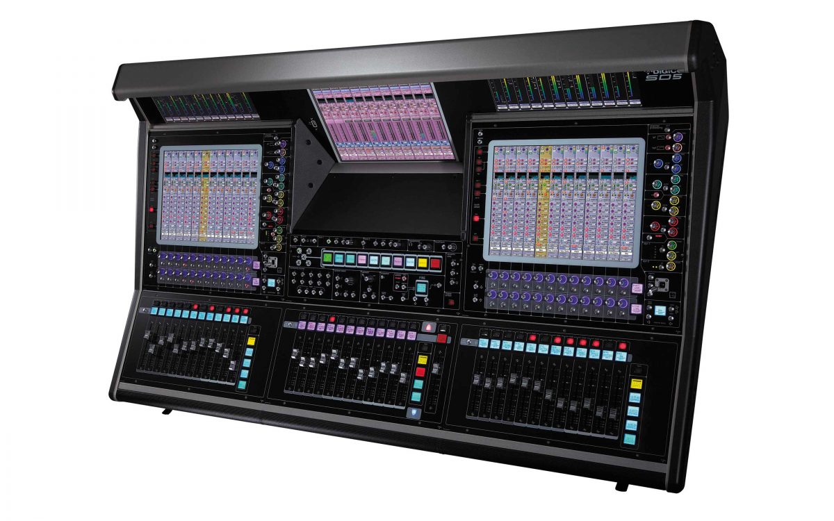 B&agrave;n mixer Digico SD5CS