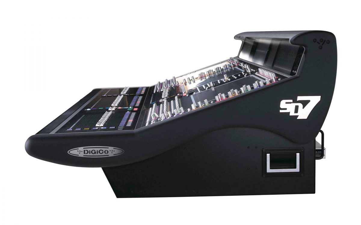 B&agrave;n mixer DiGiCo SD7