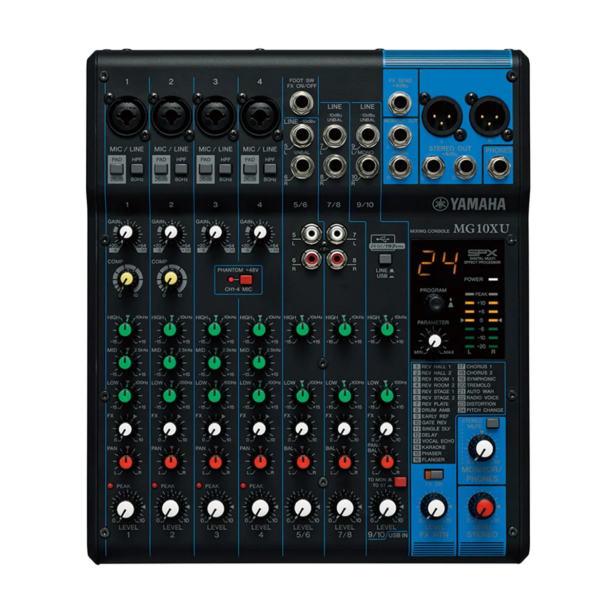 Bàn mixer Yamaha MG10XU